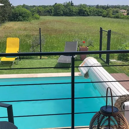 Piscine Vue Degagee Villa Montaren-et-Saint-Médiers